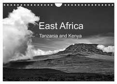 East Africa - Tanzania and Kenya / UK-Version (Wall Calendar 2024 DIN A4 landscape), CALVENDO 12 Month Wall Calendar - Langenkamp, Wolfgang-A.