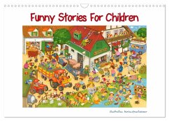 Funny Stories for Children (Wall Calendar 2024 DIN A3 landscape), CALVENDO 12 Month Wall Calendar