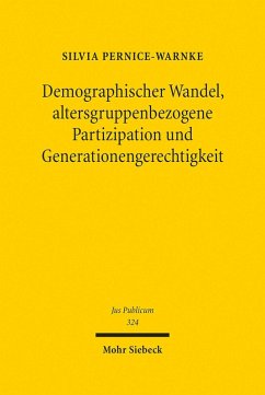 Cover Demographischer Wandel, altersgruppenbezogene Partizipation und Generationengerechtigkeit (eBook, PDF)