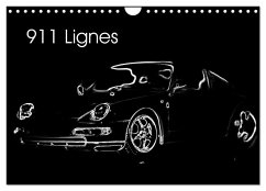 911 Lignes (Calendrier mural 2024 DIN A4 vertical), CALVENDO calendrier mensuel