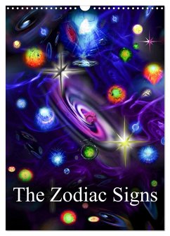 The Zodiac Signs (Wall Calendar 2024 DIN A3 portrait), CALVENDO 12 Month Wall Calendar