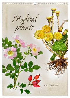 Medical plants (Wall Calendar 2024 DIN A3 portrait), CALVENDO 12 Month Wall Calendar