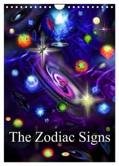 The Zodiac Signs (Wall Calendar 2024 DIN A4 portrait), CALVENDO 12 Month Wall Calendar
