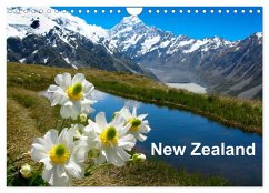 New Zealand (Wall Calendar 2024 DIN A4 landscape), CALVENDO 12 Month Wall Calendar