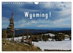 Wyoming! / UK-Version (Wall Calendar 2024 DIN A4 landscape), CALVENDO 12 Month Wall Calendar - Del Luongo, Claudio