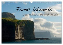 Faroe Islands / UK-Version (Wall Calendar 2024 DIN A3 landscape), CALVENDO 12 Month Wall Calendar - Scholz, Frauke