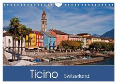 Ticino - Switzerland (Wall Calendar 2024 DIN A4 landscape), CALVENDO 12 Month Wall Calendar