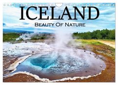 Iceland Beauty of Nature (Wall Calendar 2024 DIN A4 landscape), CALVENDO 12 Month Wall Calendar - Bilkova, Helena
