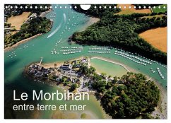 Le Morbihan entre terre et mer (Calendrier mural 2024 DIN A4 vertical), CALVENDO calendrier mensuel