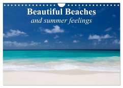 Beautiful Beaches and summer feelings (Wall Calendar 2024 DIN A4 landscape), CALVENDO 12 Month Wall Calendar