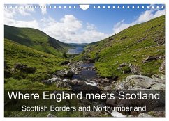 Where England meets Scotland (Wall Calendar 2024 DIN A4 landscape), CALVENDO 12 Month Wall Calendar
