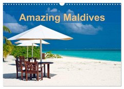 Amazing Maldives (Wall Calendar 2024 DIN A3 landscape), CALVENDO 12 Month Wall Calendar