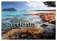Sardinia / UK-Version (Wall Calendar 2024 DIN A3 landscape), CALVENDO 12 Month Wall Calendar - Kuehn, Thomas
