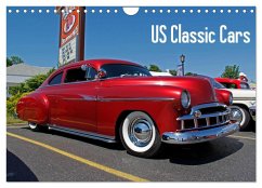 US Classic Cars (Wall Calendar 2024 DIN A4 landscape), CALVENDO 12 Month Wall Calendar