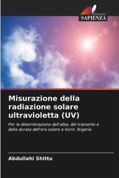 Misurazione della radiazione solare ultravioletta (UV) - Shittu, Abdullahi