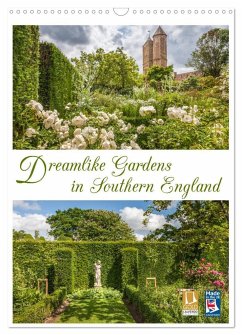 Dreamlike Gardens in Southern England (Wall Calendar 2024 DIN A3 portrait), CALVENDO 12 Month Wall Calendar