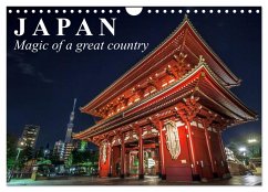 Japan Magic of a great country (Wall Calendar 2024 DIN A4 landscape), CALVENDO 12 Month Wall Calendar - Stanzer, Elisabeth