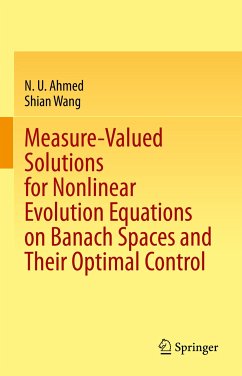 Measure-Valued Solutions for Nonlinear Evolution Equations on Banach Spaces and Their Optimal Control (eBook, PDF) - Ahmed, N. U.; Wang, Shian