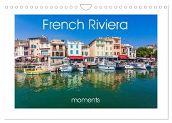 French Riviera moments (Wall Calendar 2024 DIN A4 landscape), CALVENDO 12 Month Wall Calendar