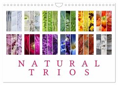 Natural Trios (Wall Calendar 2024 DIN A4 landscape), CALVENDO 12 Month Wall Calendar