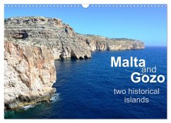 Malta and Gozo two historical islands (Wall Calendar 2024 DIN A3 landscape), CALVENDO 12 Month Wall Calendar - Goldinger, Roman