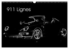 911 Lignes (Calendrier mural 2024 DIN A3 vertical), CALVENDO calendrier mensuel