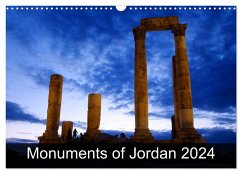 Monuments of Jordan 2024 (Wall Calendar 2024 DIN A3 landscape), CALVENDO 12 Month Wall Calendar