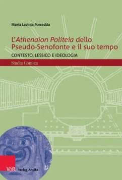 Cover L'Athenaion Politeia dello Pseudo-Senofonte e il suo tempo