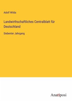 Cover Landwirthschaftliches Centralblatt für Deutschland