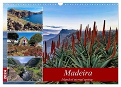 Madeira island of eternal spring (Wall Calendar 2024 DIN A3 landscape), CALVENDO 12 Month Wall Calendar