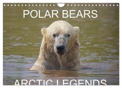 POLAR BEARS - ARCTIC LEGENDS (Wall Calendar 2024 DIN A4 landscape), CALVENDO 12 Month Wall Calendar