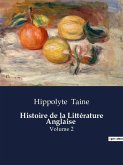 Histoire de la Littérature Anglaise