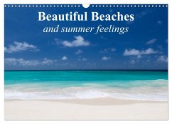 Beautiful Beaches and summer feelings (Wall Calendar 2024 DIN A3 landscape), CALVENDO 12 Month Wall Calendar