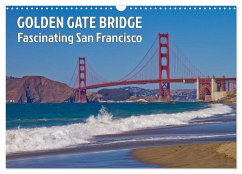 GOLDEN GATE BRIDGE Fascinating San Francisco (Wall Calendar 2024 DIN A3 landscape), CALVENDO 12 Month Wall Calendar - Viola, Melanie