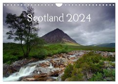 Scotland 2024 (Wall Calendar 2024 DIN A4 landscape), CALVENDO 12 Month Wall Calendar
