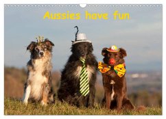 Aussies have fun (Wall Calendar 2024 DIN A3 landscape), CALVENDO 12 Month Wall Calendar - Muenzel-Hashish, Angela