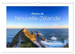 Phares de Nouvelle-Zélande (Calendrier mural 2024 DIN A4 vertical), CALVENDO calendrier mensuel