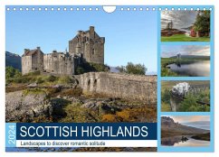 Scottish Highlands (Wall Calendar 2024 DIN A4 landscape), CALVENDO 12 Month Wall Calendar