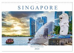Singapore - Discover Central Area (Wall Calendar 2024 DIN A3 landscape), CALVENDO 12 Month Wall Calendar