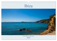 Ibiza, Coast, Bays and Beaches (Wall Calendar 2024 DIN A3 landscape), CALVENDO 12 Month Wall Calendar
