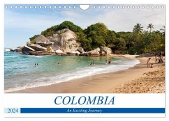 Colombia - An Exciting Journey (Wall Calendar 2024 DIN A4 landscape), CALVENDO 12 Month Wall Calendar - Boettcher, U.