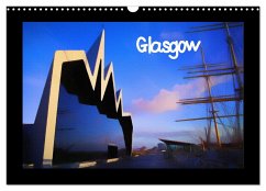 Glasgow (Wall Calendar 2024 DIN A3 landscape), CALVENDO 12 Month Wall Calendar - Heddle, Graeme