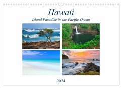Hawaii - Island Paradise in the Pacific Ocean (Wall Calendar 2024 DIN A3 landscape), CALVENDO 12 Month Wall Calendar
