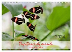 Motif Papillons - Calendrier mural A4 2024
