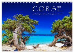 Corse - fantastiques côtes de la Méditerranée (Calendrier mural