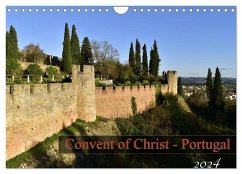 Convent of Christ - Portugal (Wall Calendar 2024 DIN A4 landscape), CALVENDO 12 Month Wall Calendar