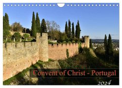 Convent of Christ - Portugal (Wall Calendar 2024 DIN A4 landscape), CALVENDO 12 Month Wall Calendar - Ferraz, Martiniano