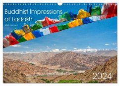 Buddhist Impressions of Ladakh (Wall Calendar 2024 DIN A3 landscape), CALVENDO 12 Month Wall Calendar