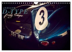 Jaguar D-Type Body Shape (Wall Calendar 2024 DIN A4 landscape), CALVENDO 12 Month Wall Calendar