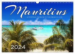 Mauritius A Tropical Paradise in The Indian Ocean (Wall Calendar 2024 DIN A3 landscape), CALVENDO 12 Month Wall Calendar